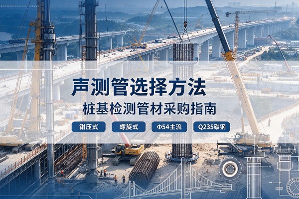 绥德声测管选型标准